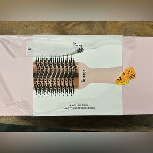 Lange Le Volume 75MM 2-in-1 Titanium Brush Dryer - Soft Pink